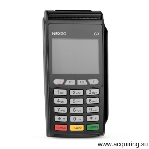 Мобильный POS-терминал Nexgo G3 (GPRS - SIM-карта), комплект БИН-GO в Элисте
