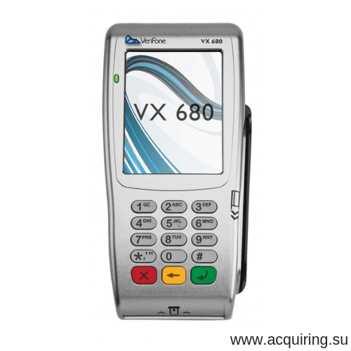 Мобильный POS-терминал Verifone VX680 (Wi-Fi, Bluetooth) под Прими Карту в Элисте